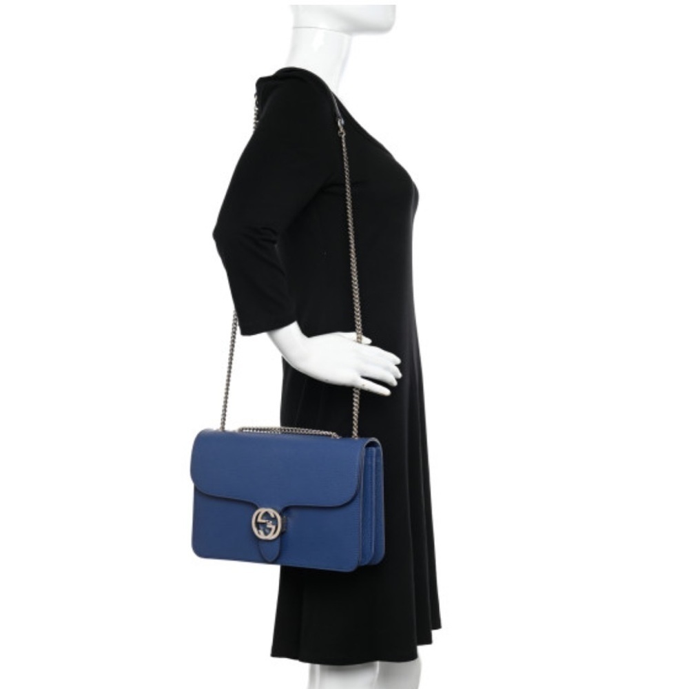 NEW authentic GUCCI Medium Dollar Interlocking G … - image 2